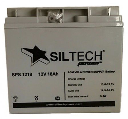 Аккумулятор SILTECH SPS 1218 (12V-18A) 181х77х167 (уп.4шт)